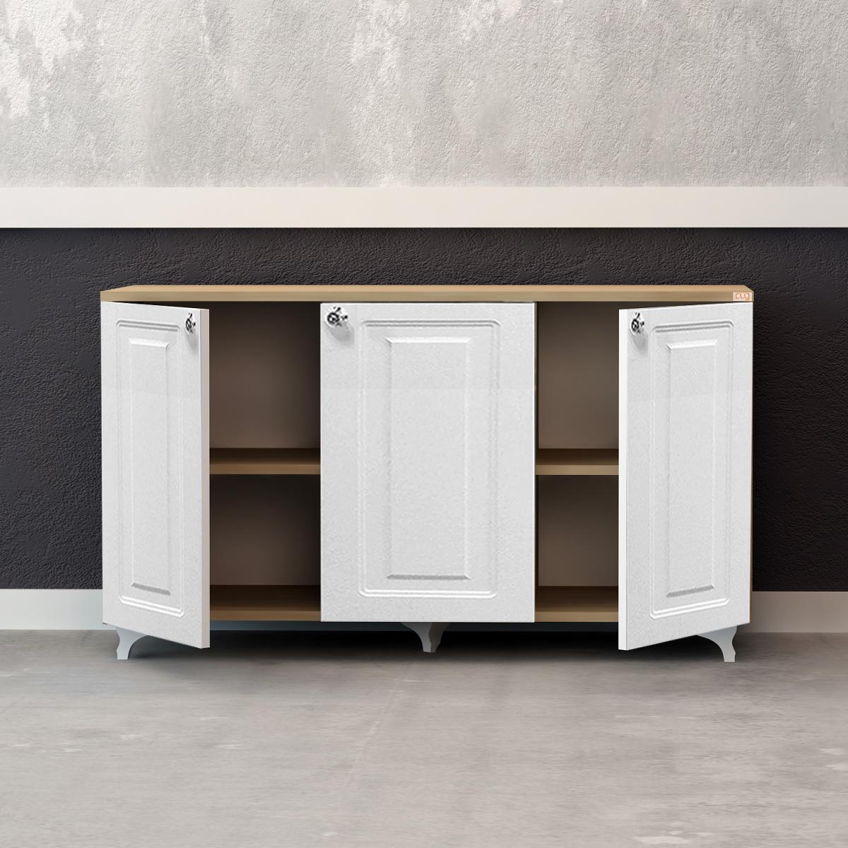 Rosalie Sideboard White and Oak - White and Oak – image 2