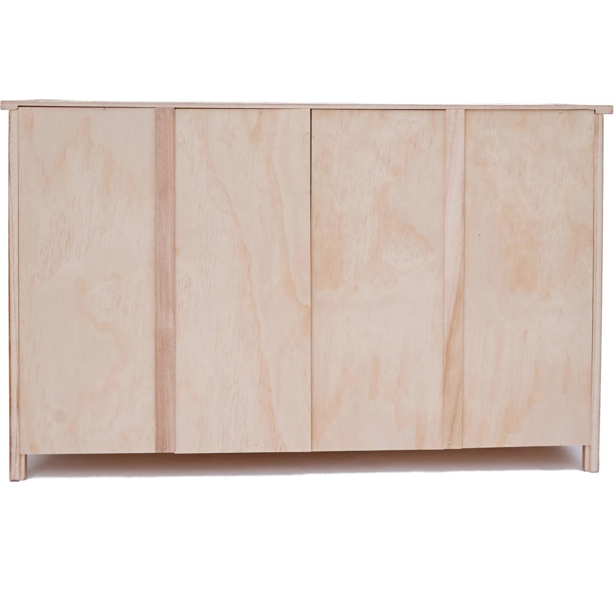 Portofino 2 Drawer 4 Door Sideboard - Brown – image 7