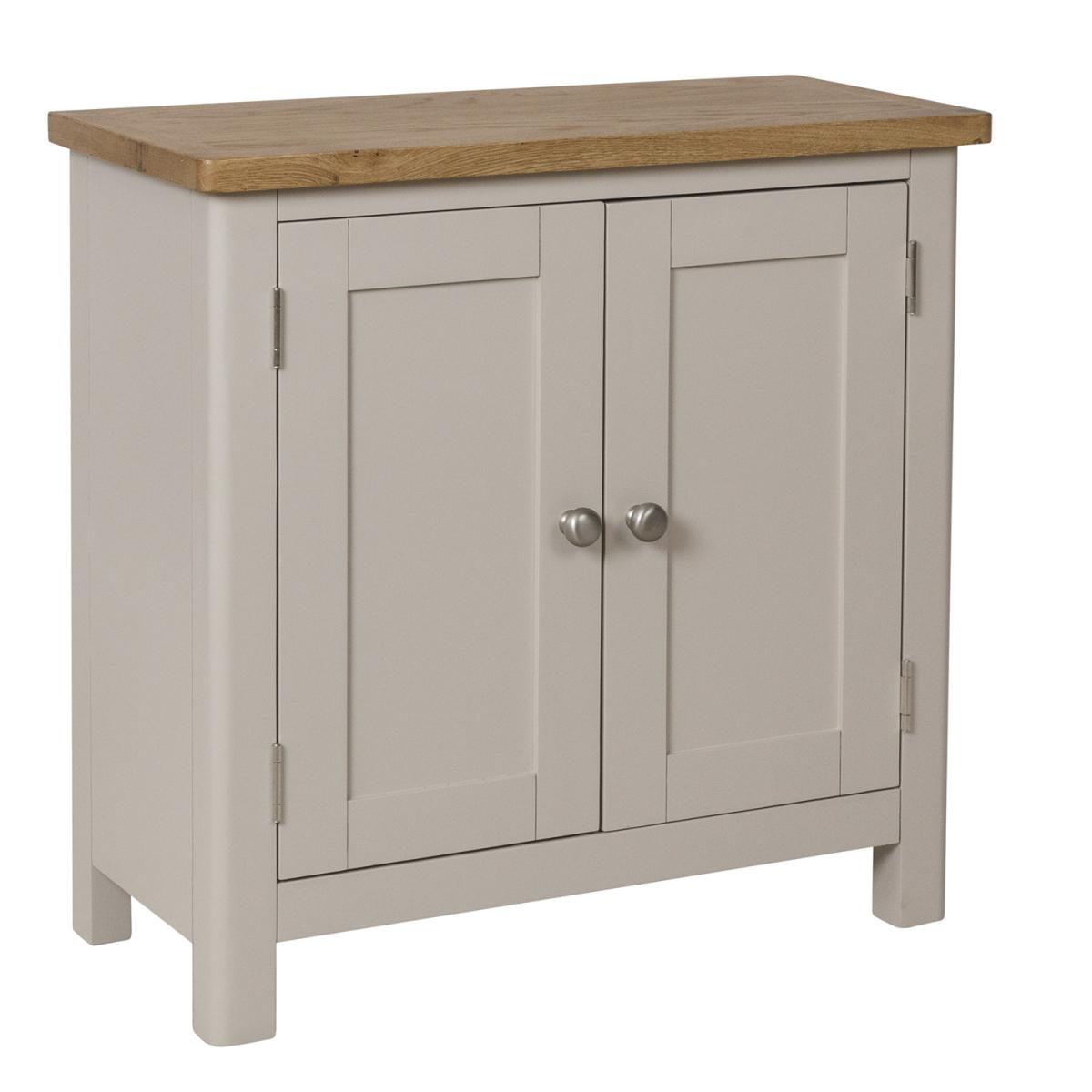 Cambridge 2 Door Small Sideboard - Rustic Oak – image 5