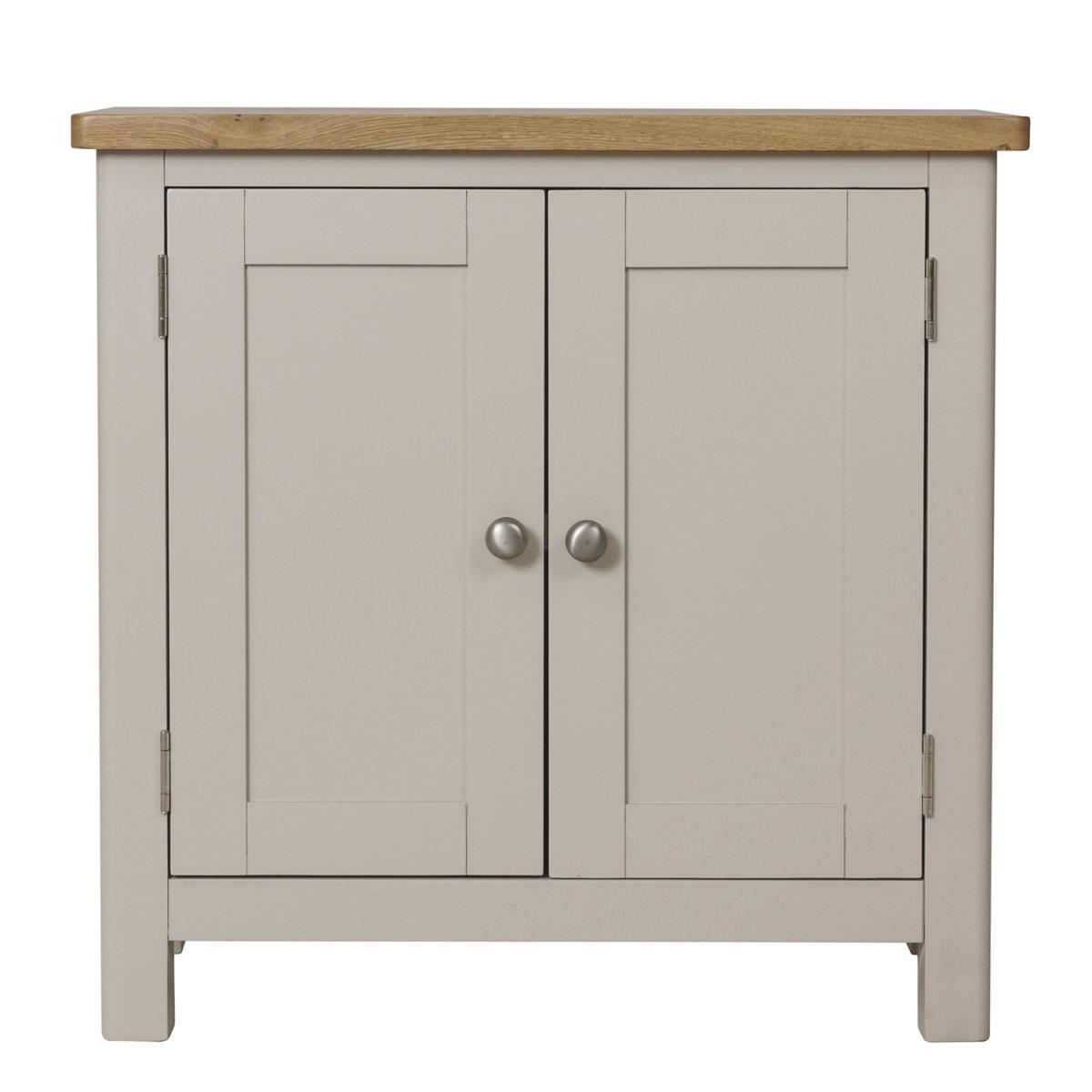 Cambridge 2 Door Small Sideboard - Rustic Oak – image 6