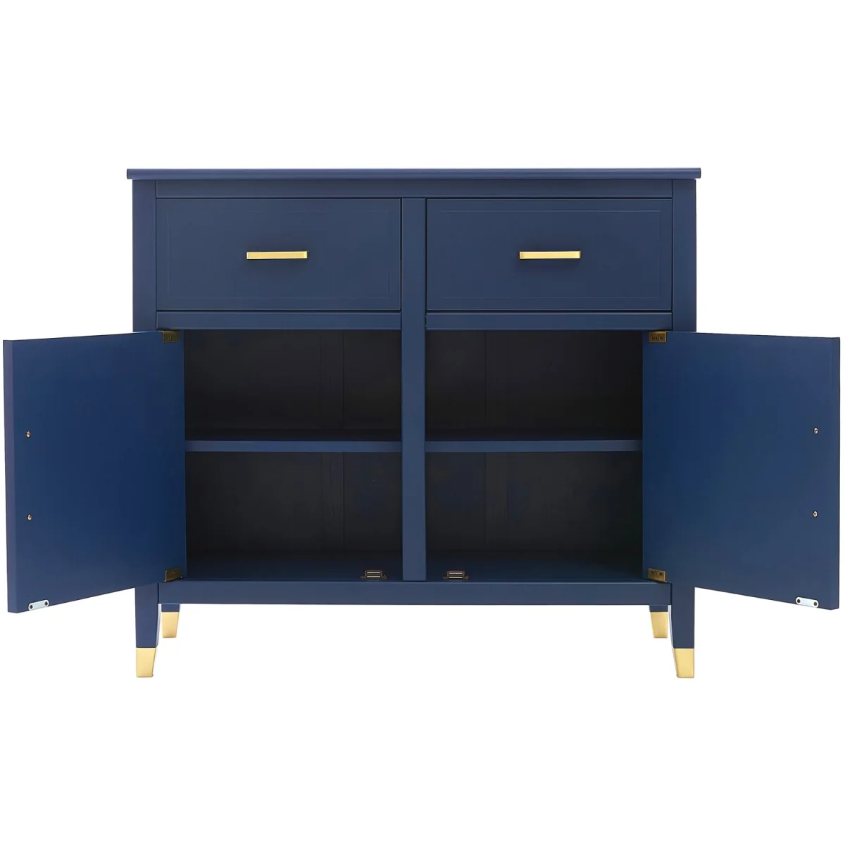 Palazzi 2 Door 2 Drawer Sideboard - Navy – image 5