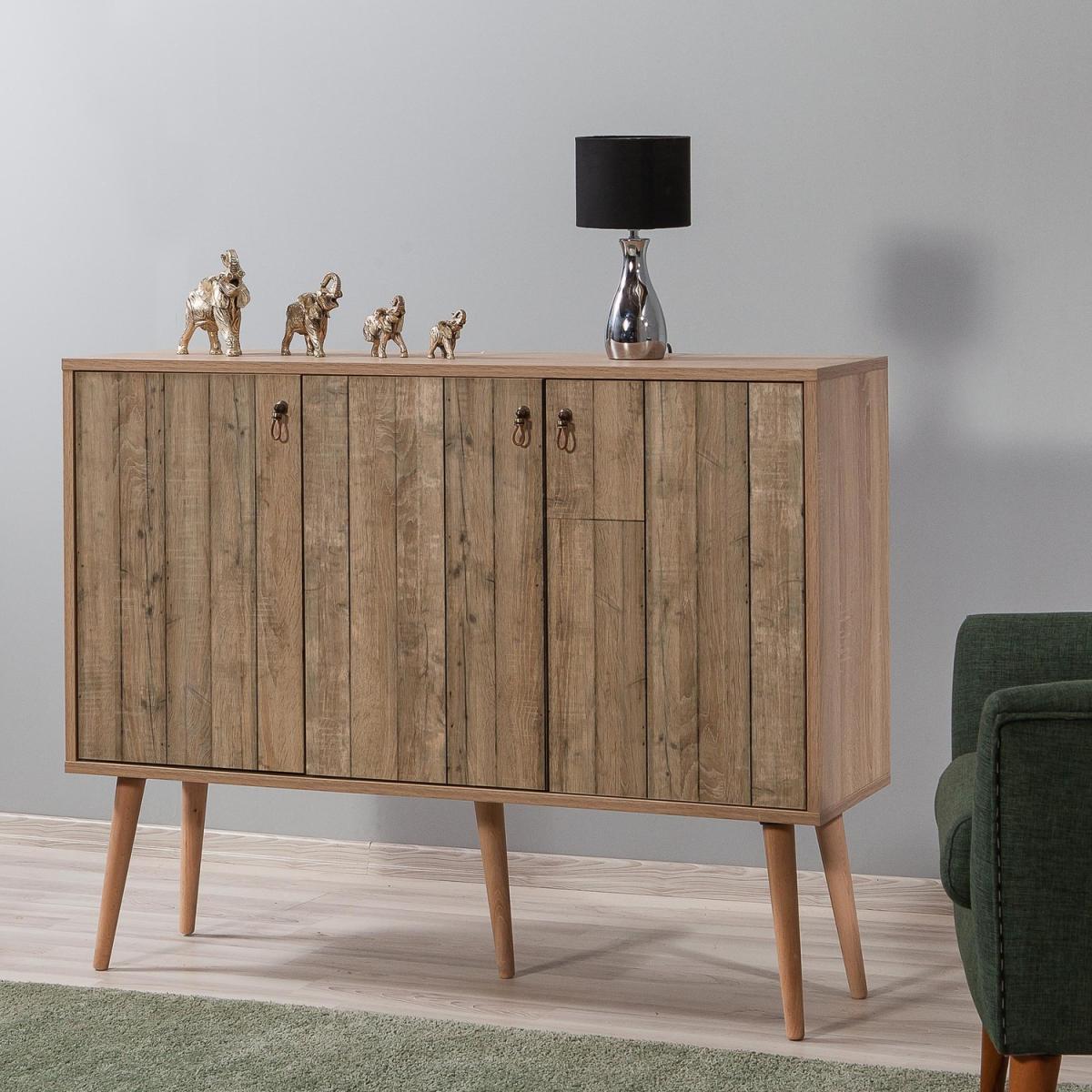 Mega Natural Oak Sideboard - Oak – image 2