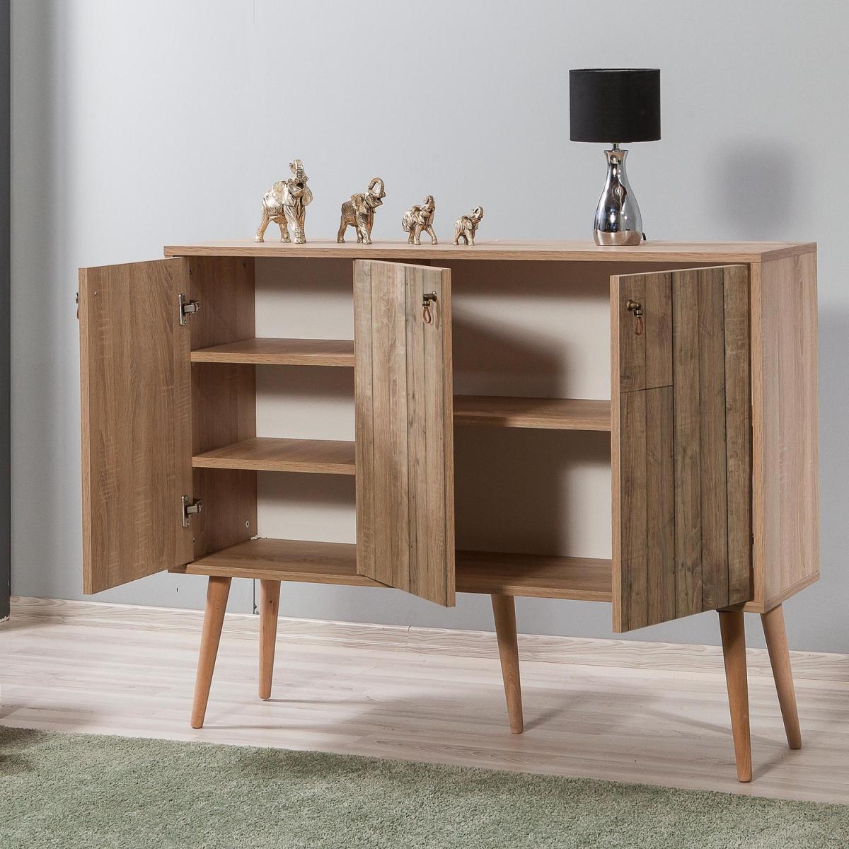 Mega Natural Oak Sideboard - Oak – image 3