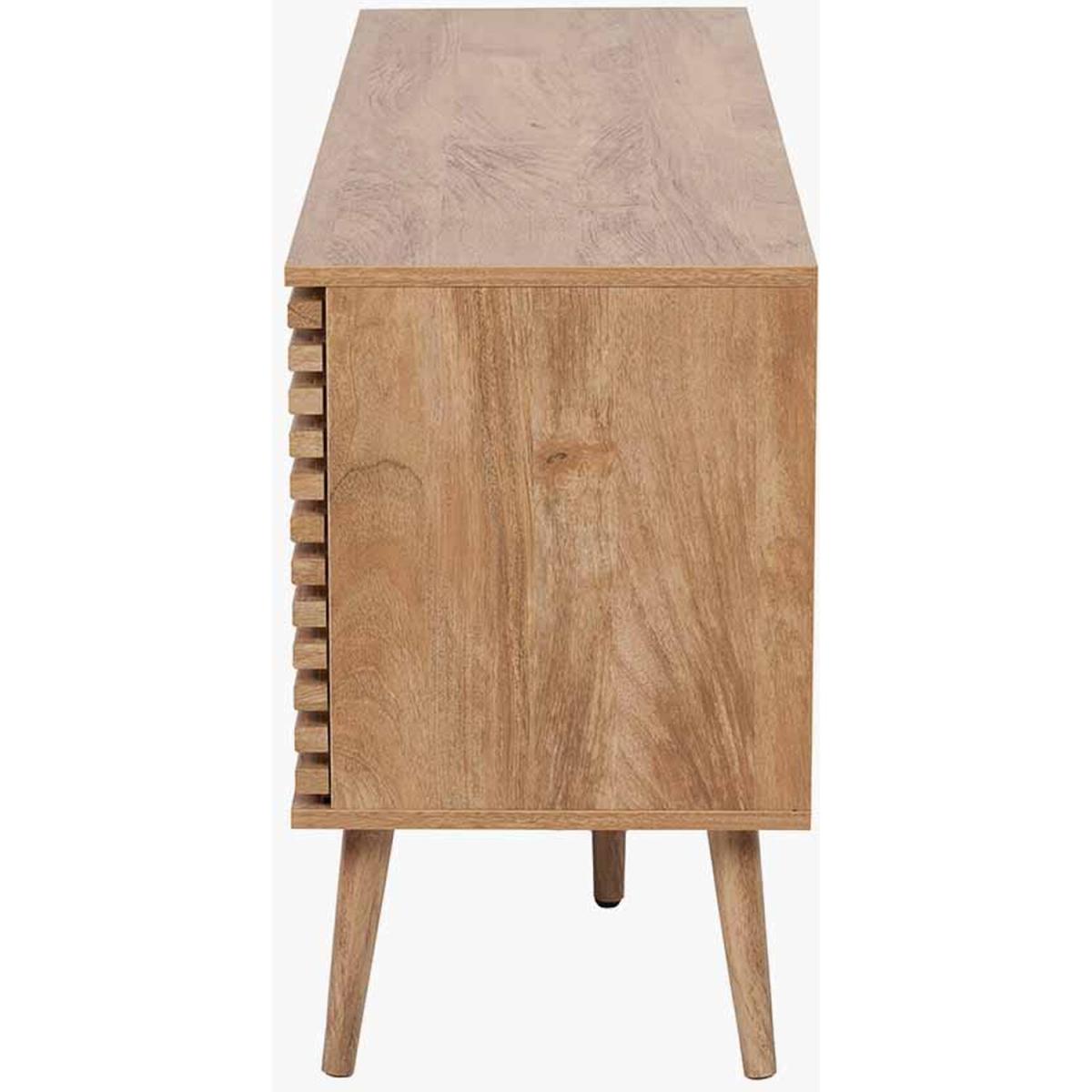 2 Door 2 Drawer Sideboard TV Unit - Natural – image 5