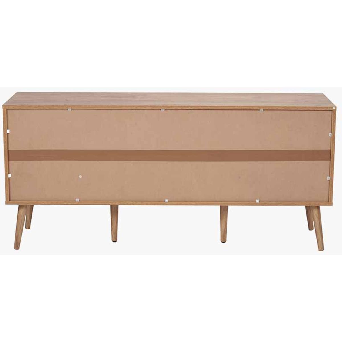 2 Door 2 Drawer Sideboard TV Unit - Natural – image 6