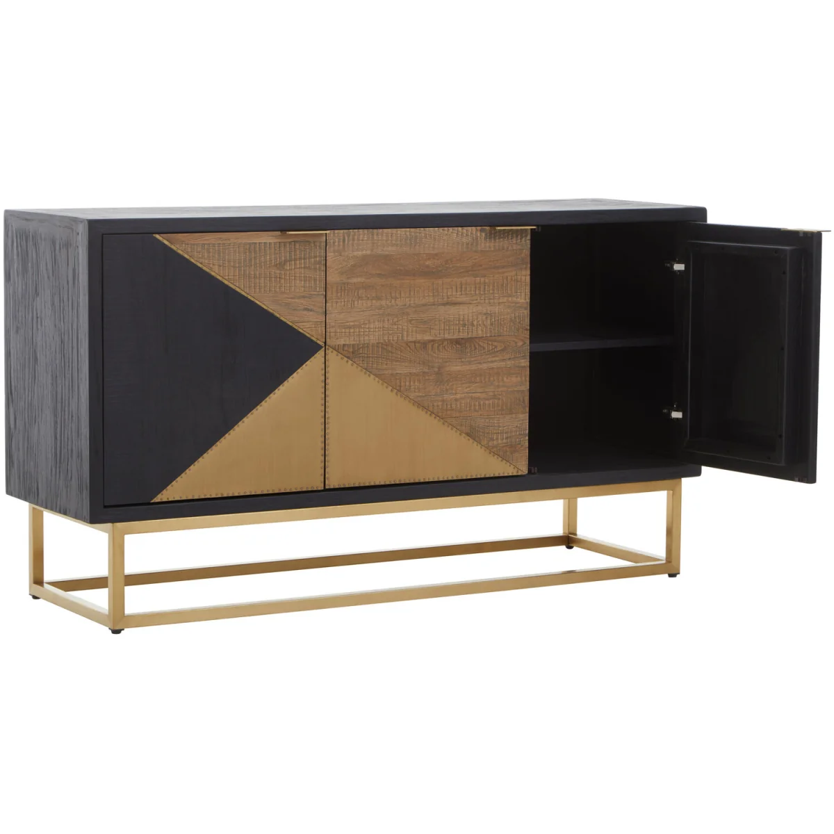 Siena Three Door Sideboard - Brown – image 2