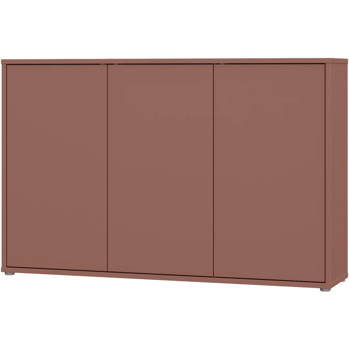 Alice Springs 3 Door Sideboard with Push-Open Doors in Sand - Terracotta – image 9