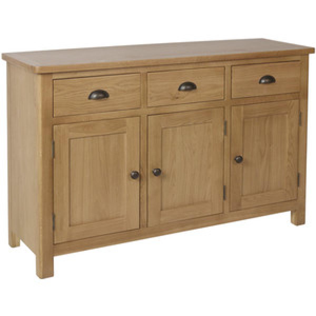 Cambridge 3 Door Sideboard - Dove Grey – image 6