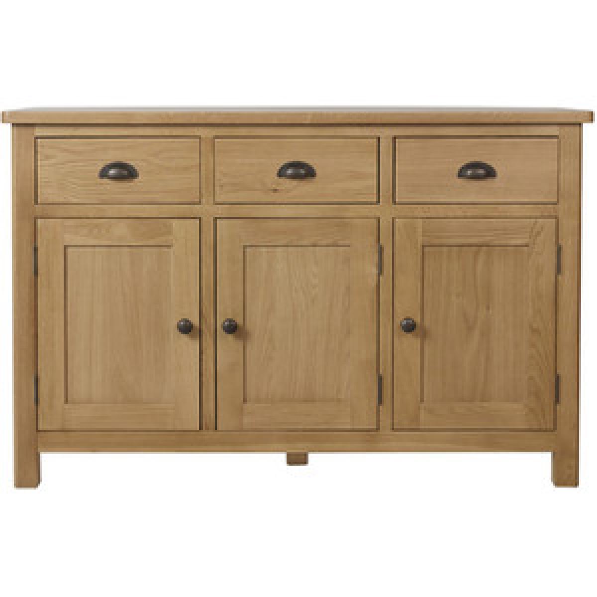 Cambridge 3 Door Sideboard - Dove Grey – image 7