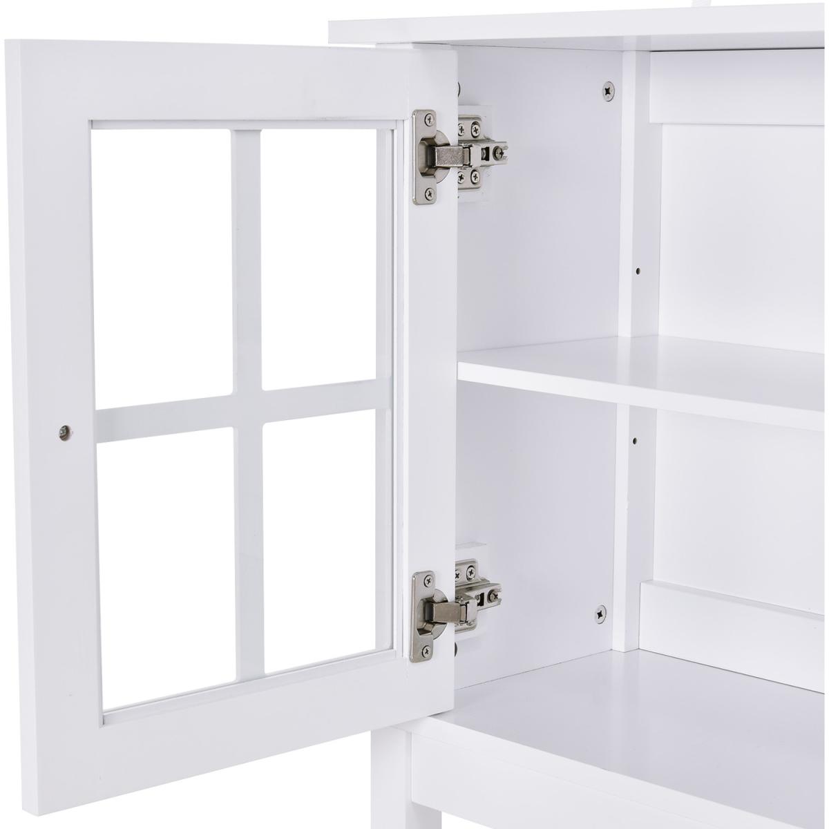 Sturdy Kitchen Storage Sideboard Cabinet - White – image 8
