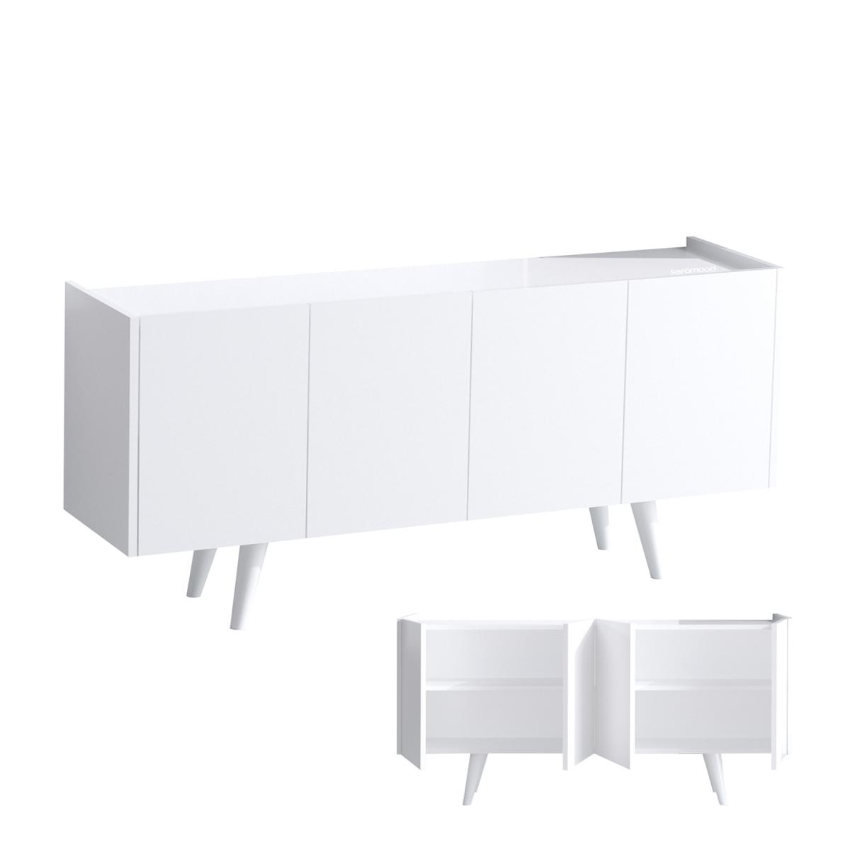 Seramood Acer White Sideboard - White – image 4