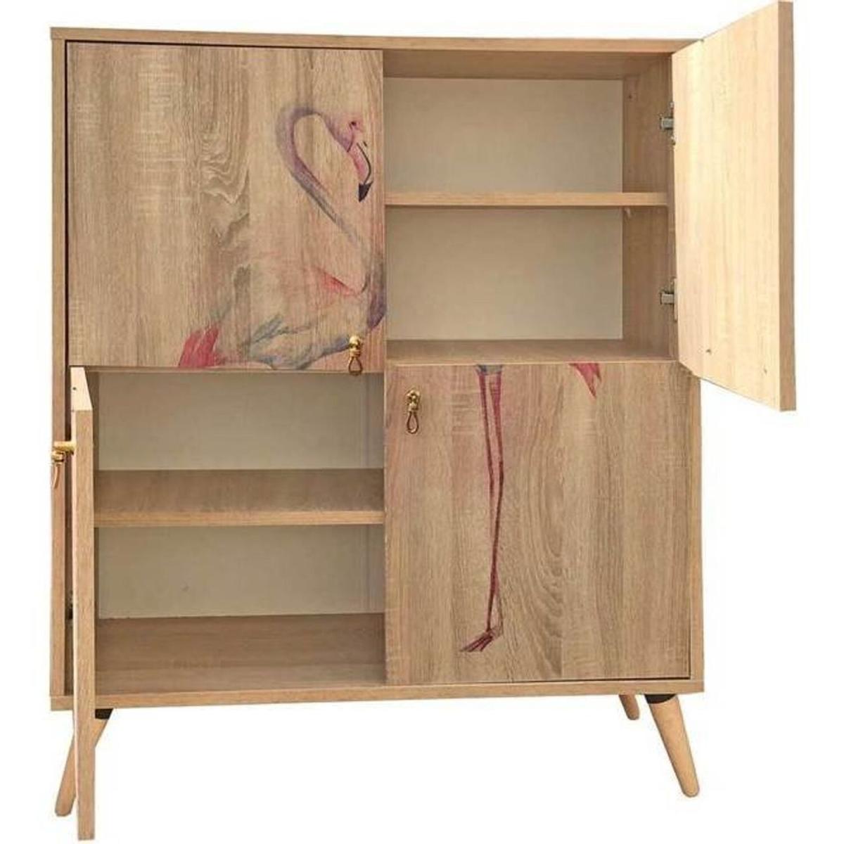 Flamingo  Sideboard  Solid Wooden Legs - Atlantic Pine – image 3