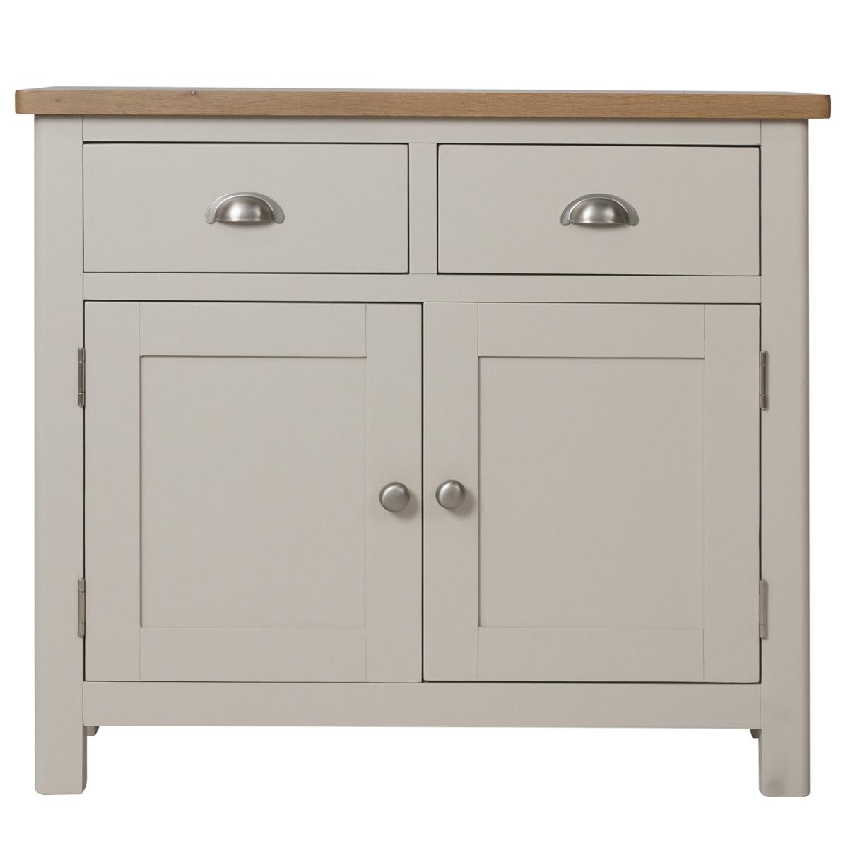 Cambridge 2 Drawer Sideboard - Rustic Oak – image 6