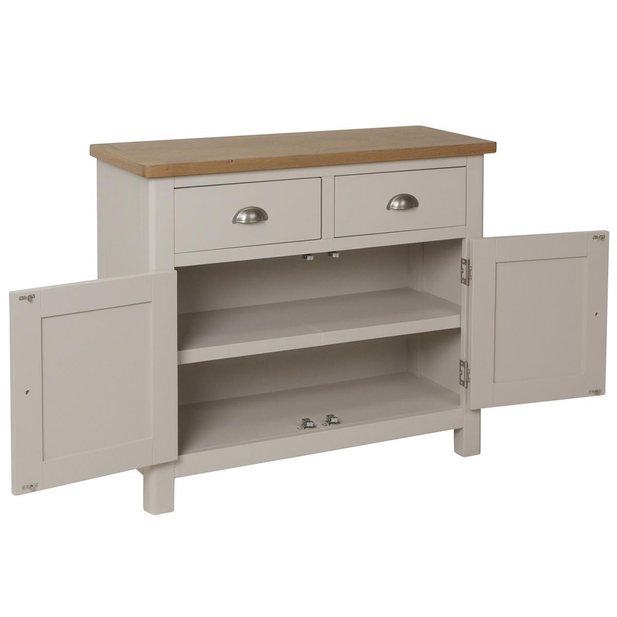 Cambridge 2 Drawer Sideboard - Rustic Oak – image 7