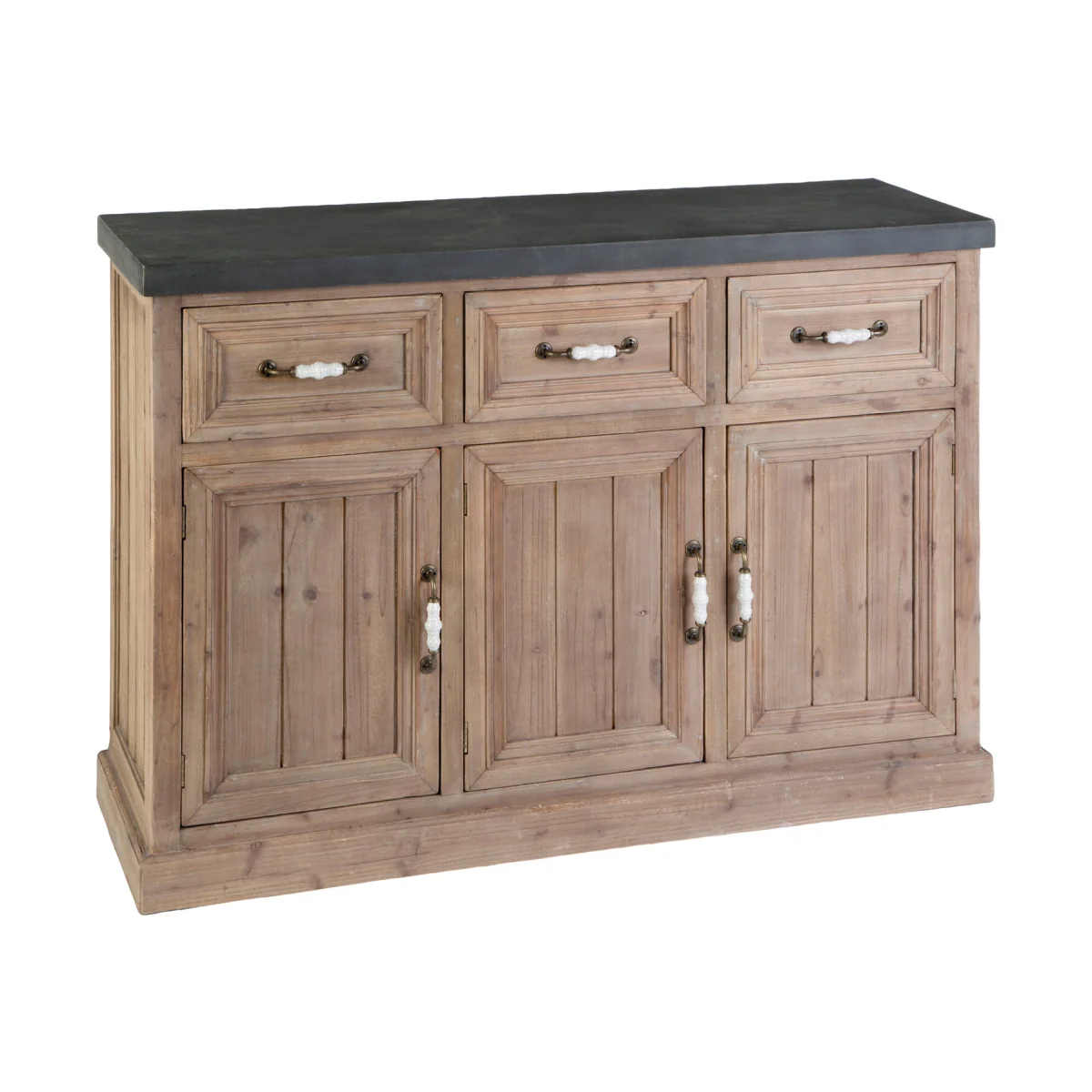 Pompeii Wooden Sideboard - Brown