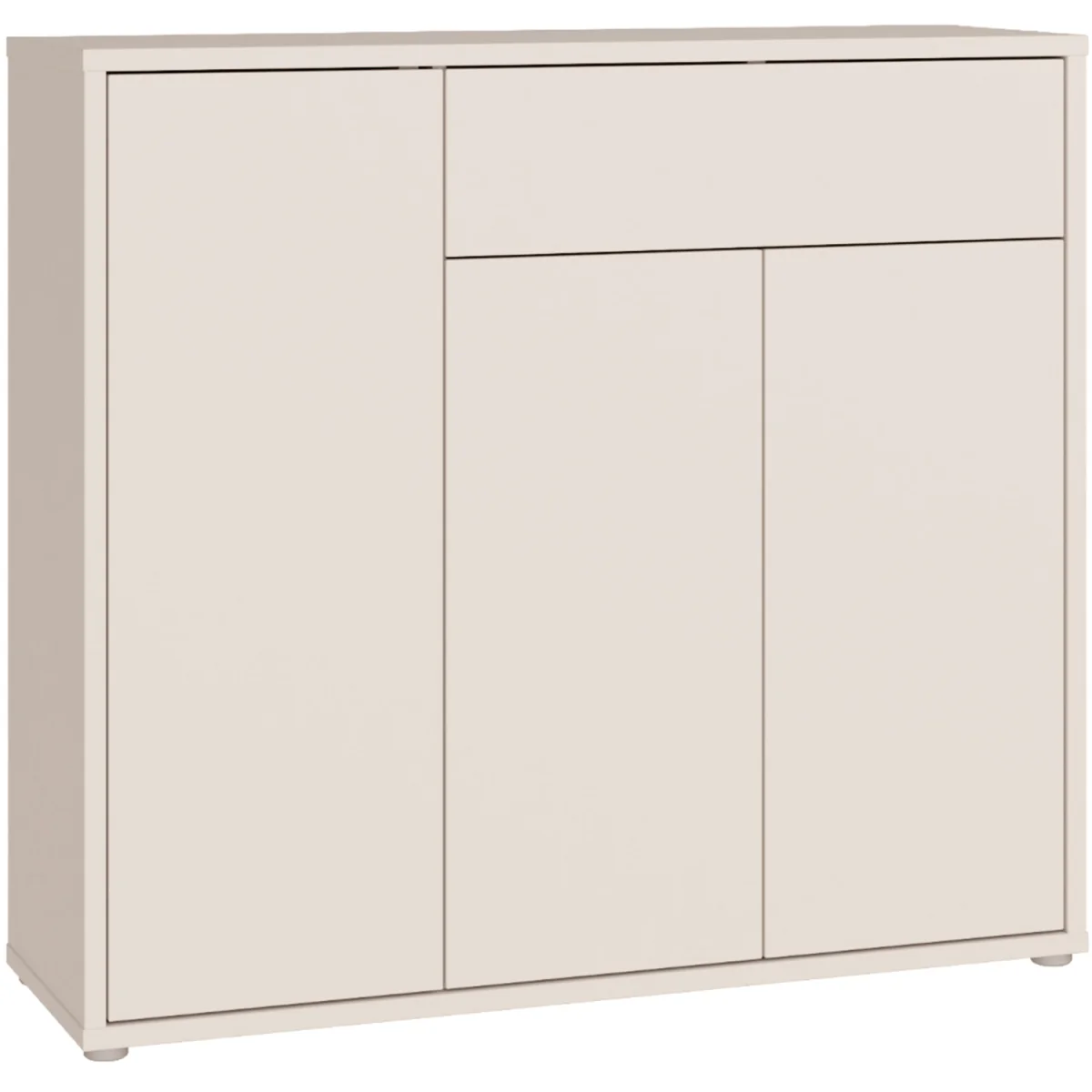 Alice Springs Sideboard with 3 Doors Push-Open & 1 Drawer Push-Open in Sand - Sand – image 2