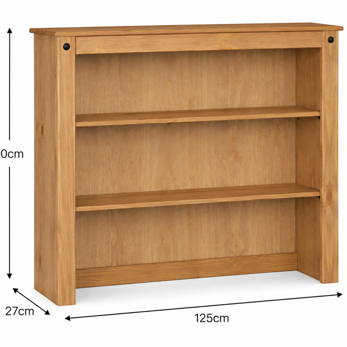 Corona Sideboard Hutch Welsh Dresser Top Large - Brown – image 3