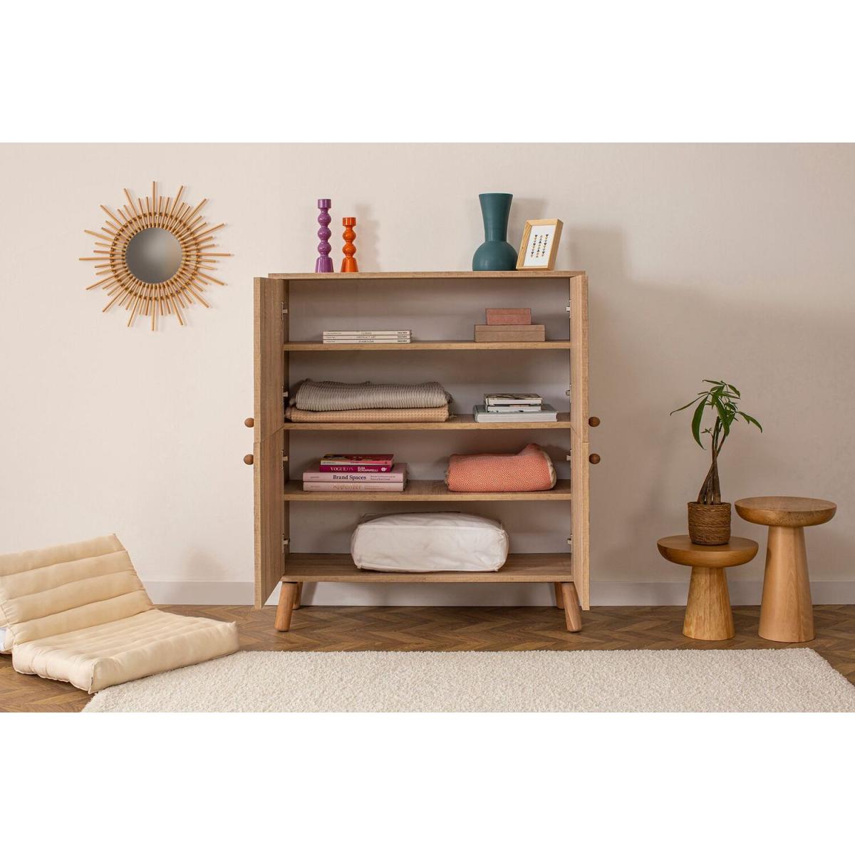 Pebble  Sideboard  Solid Wooden Legs - Atlantic Pine – image 3