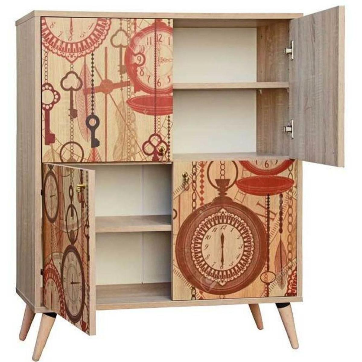 Clocks  Sideboard  Solid Wooden Legs - Atlantic Pine – image 3