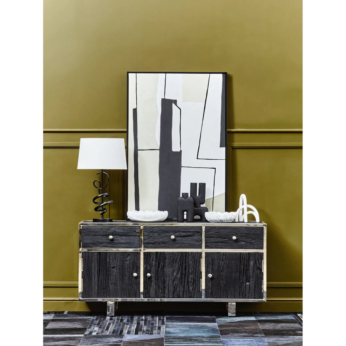 Kerala Black Sideboard - Black – image 2