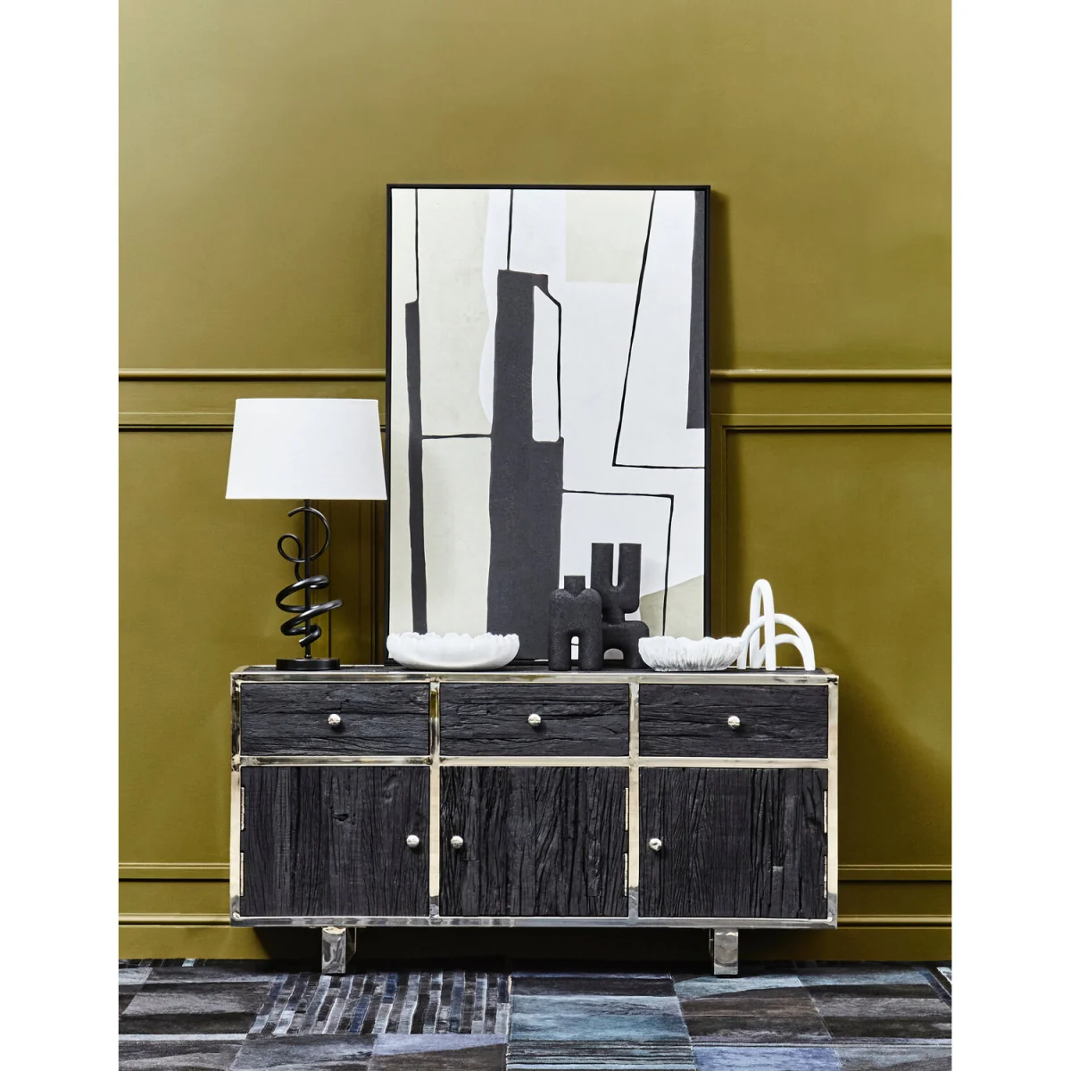 Kerala Black Sideboard - Black – image 3