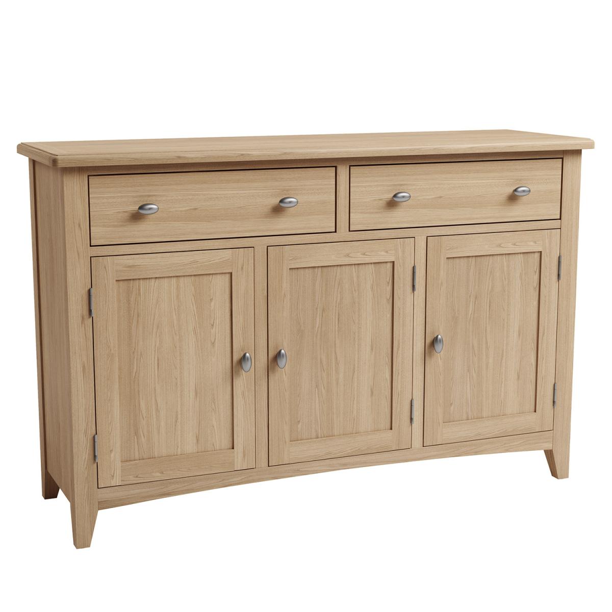 Gao-3Ds-3 Door Sideboard - Light Oak – image 2