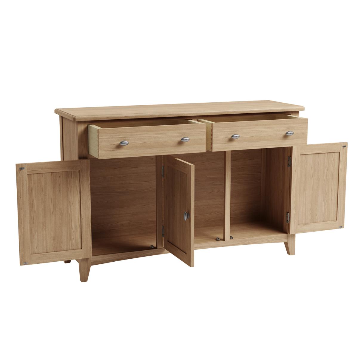 Gao-3Ds-3 Door Sideboard - Light Oak – image 3