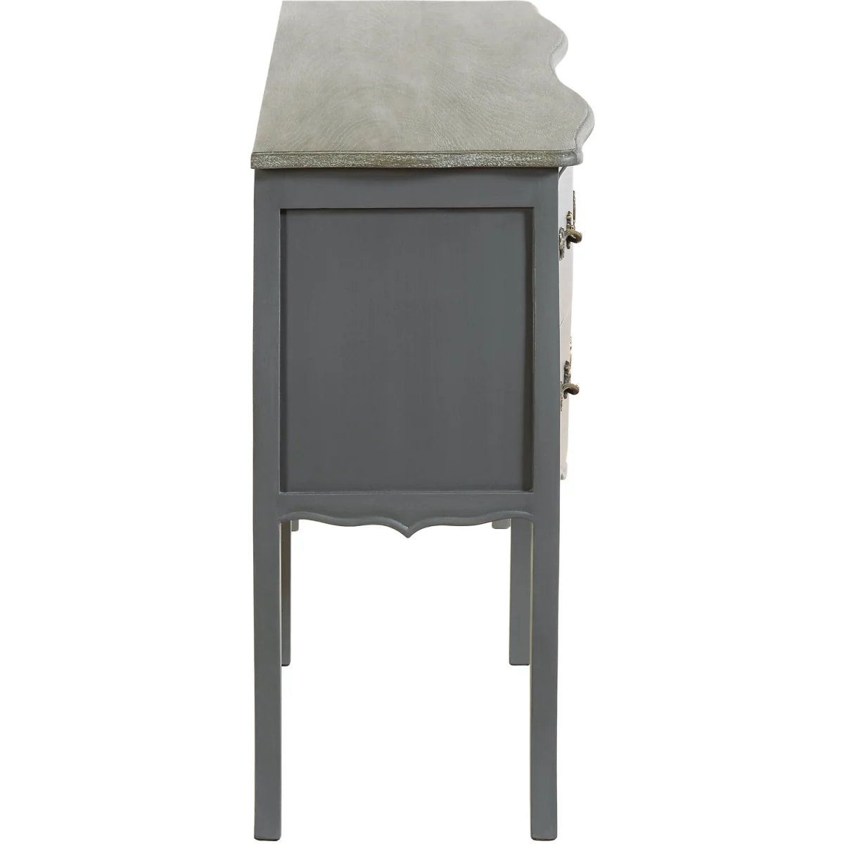 Loire Grey 4 Drawer Sideboard – image 2