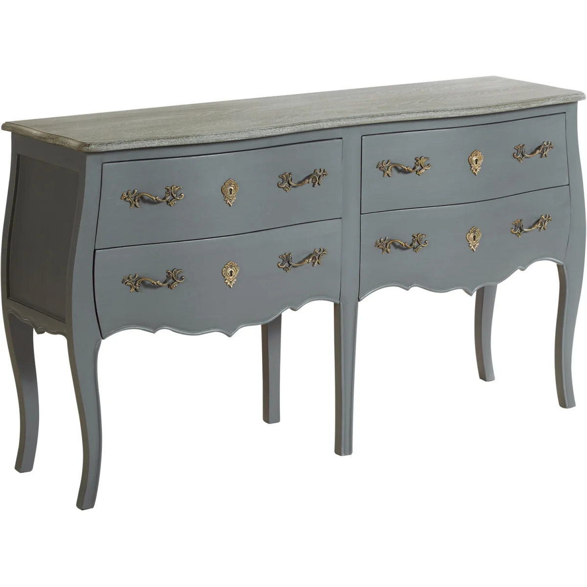 Loire Grey 4 Drawer Sideboard – image 3