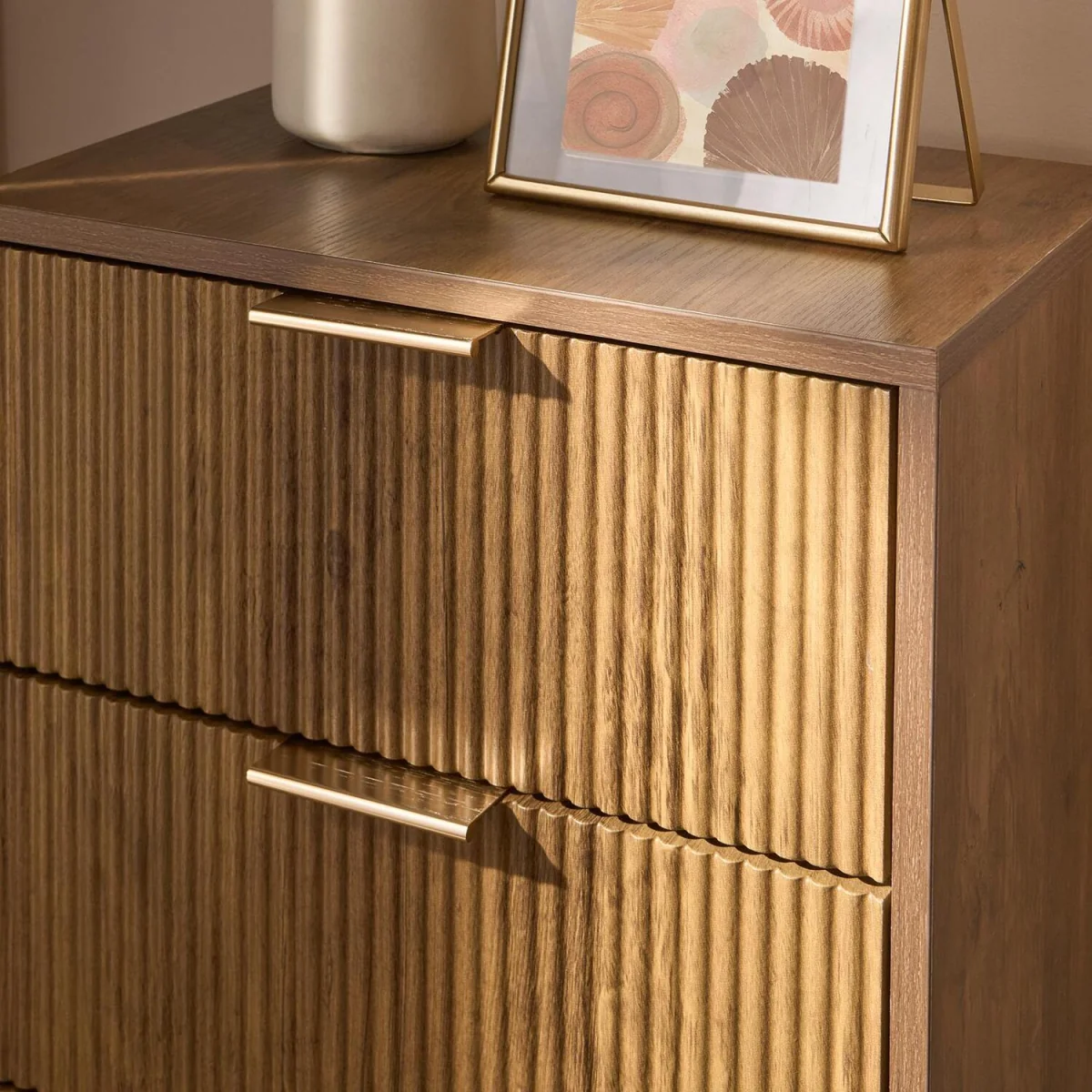 Ribbed Sideboard - Medium Wood / 13cm – image 2