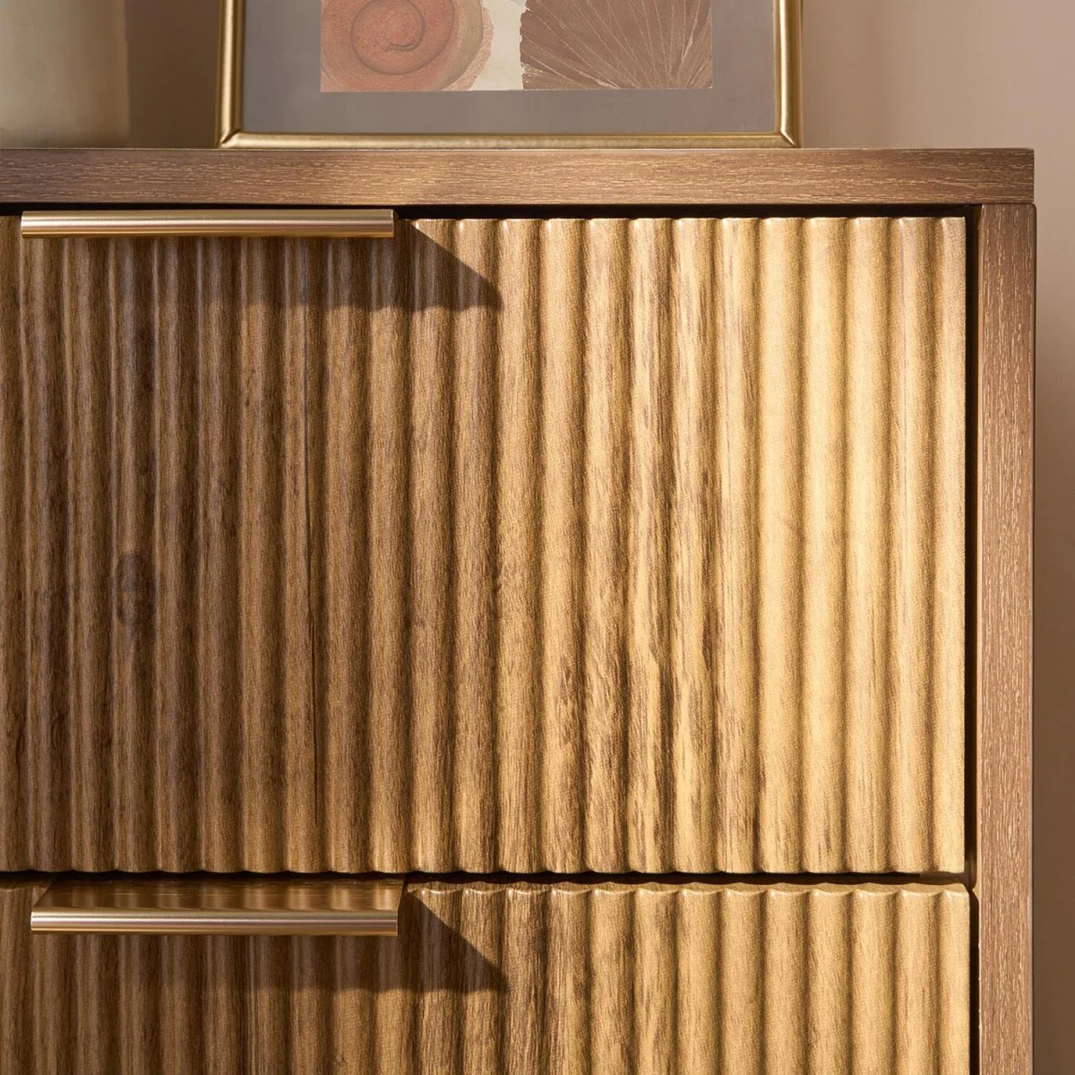 Ribbed Sideboard - Medium Wood / 13cm – image 3