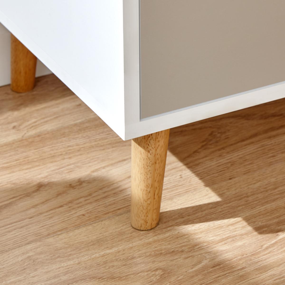 Delta Compact Sideboard - White/Grey Multi – image 7