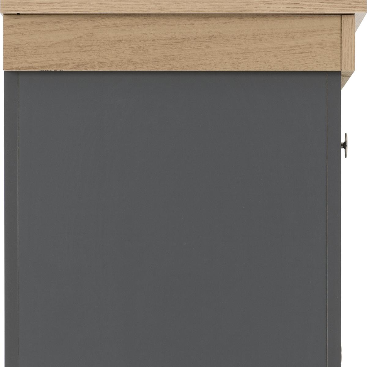 Montreal 2 Door Sideboard - Grey Oak Effect - Grey – image 3