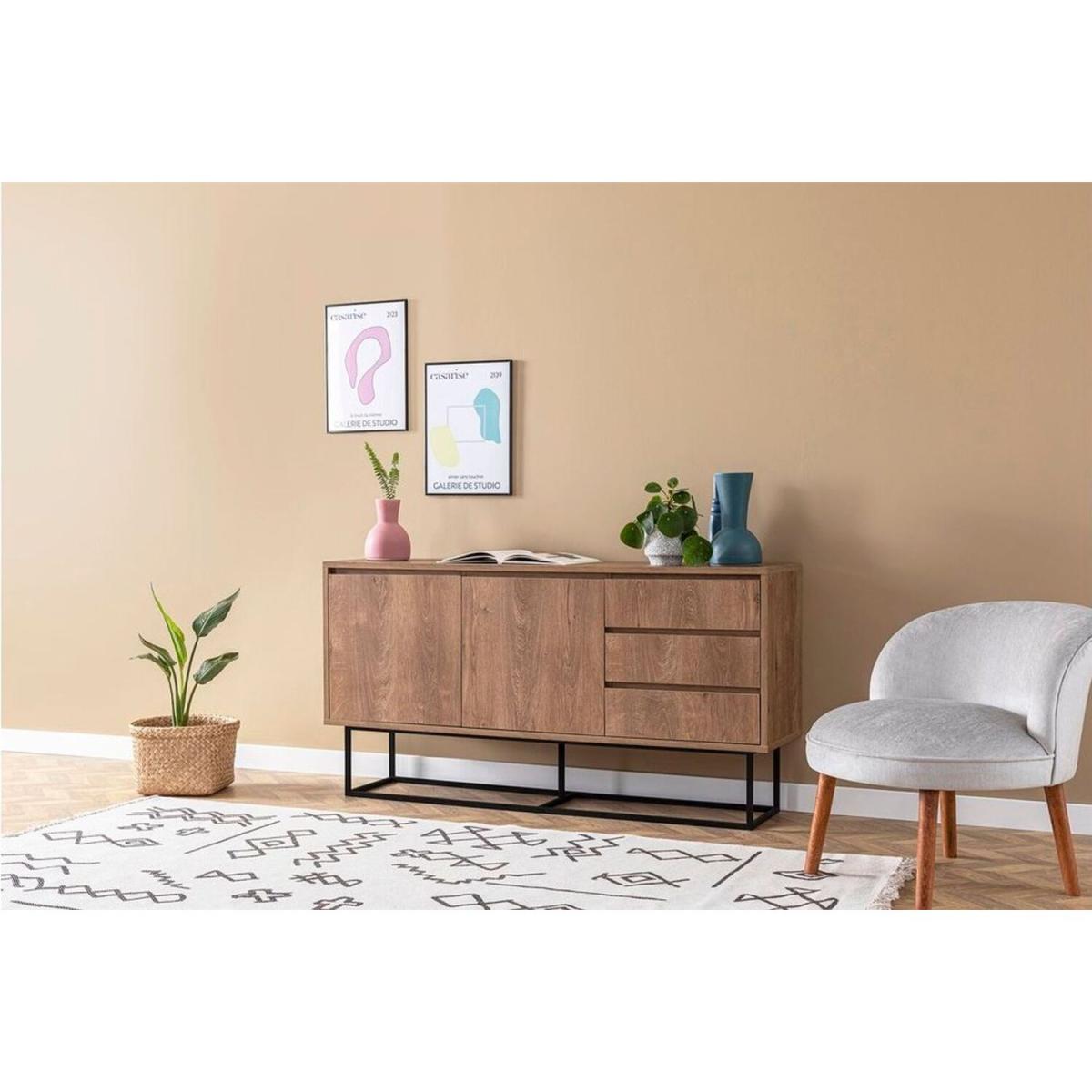 Laxus Sideboard With Drawers - Walnut – image 2