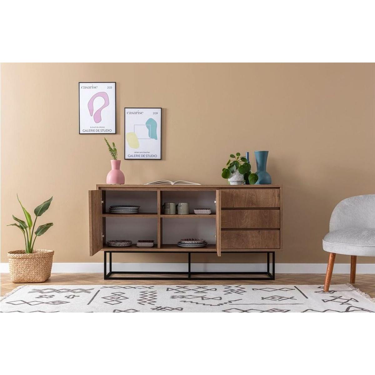 Laxus Sideboard With Drawers - Walnut – image 3