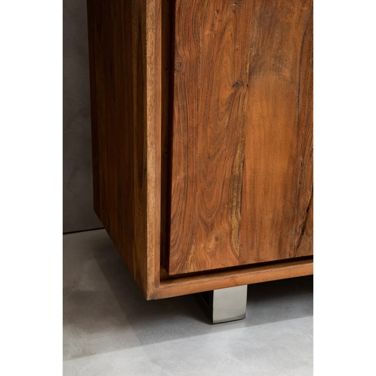 Simla Acacia Wood 2 Doors and 3 Drawers Sideboard – image 2