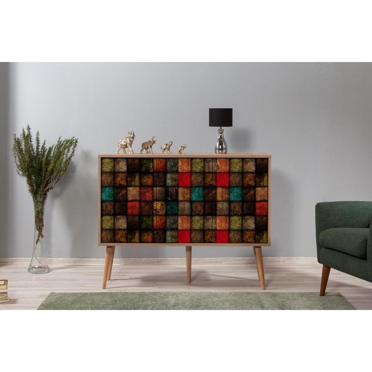 New Colors  Sideboard  Solid Wooden Legs - Atlantic Pine / 94cm – image 3