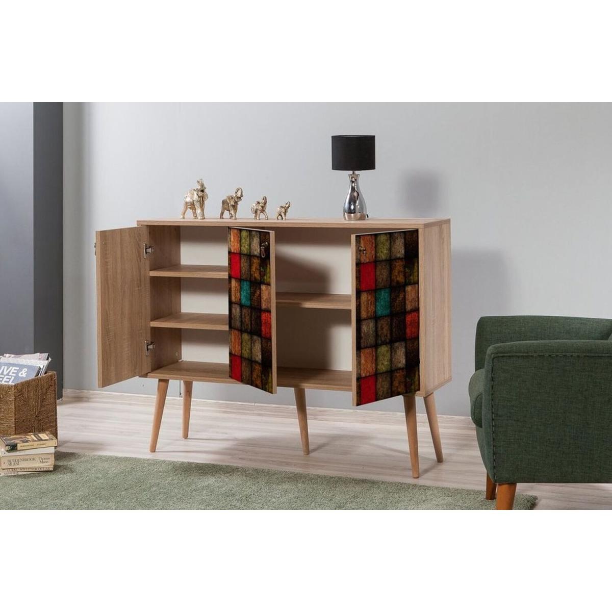 New Colors  Sideboard  Solid Wooden Legs - Atlantic Pine / 94cm – image 5