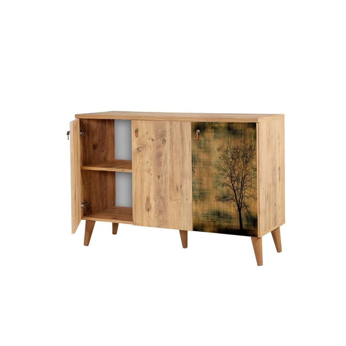 Motto Three Door Sideboard, Forest Night – image 7