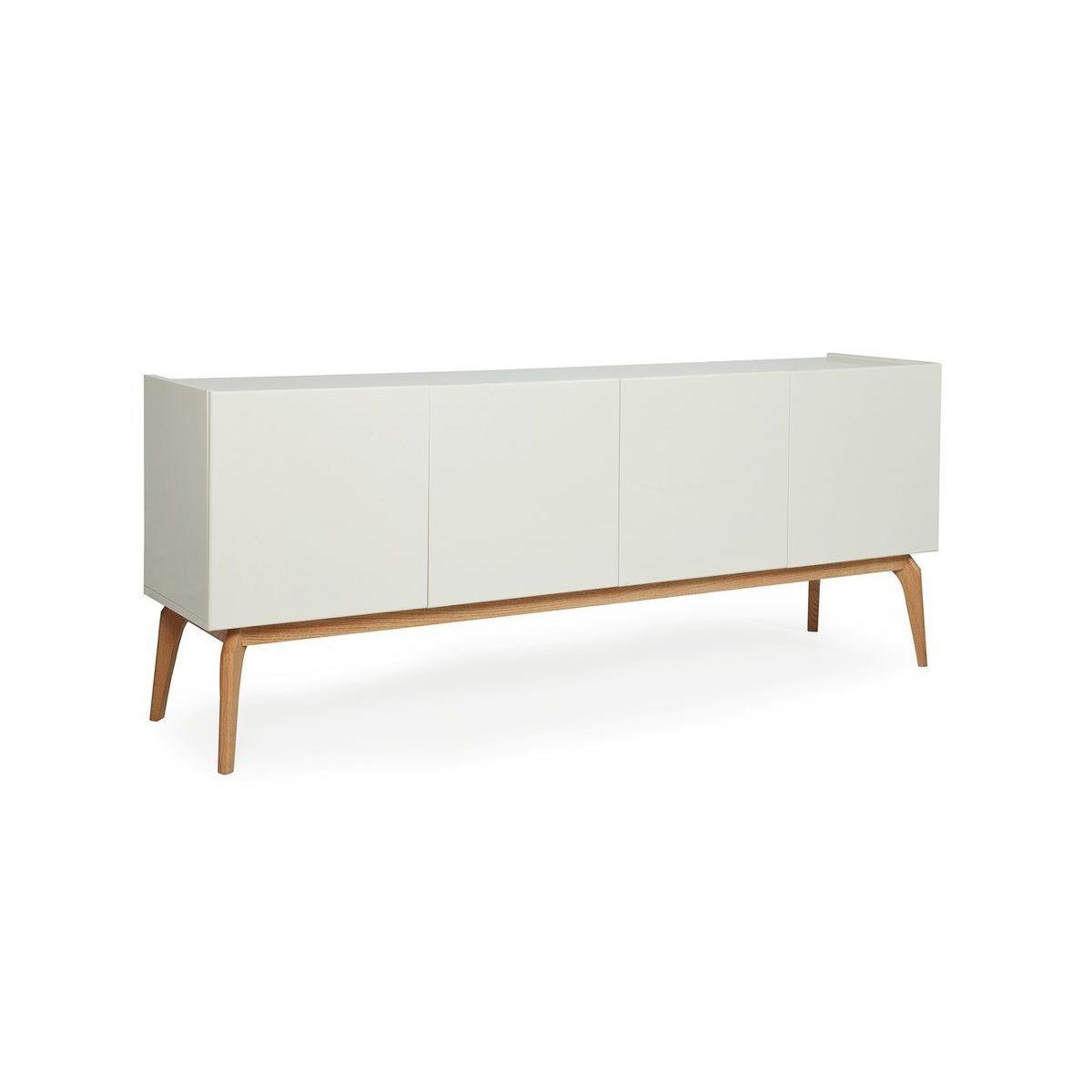 Clara Sideboard, Beige & Light Wood – image 5