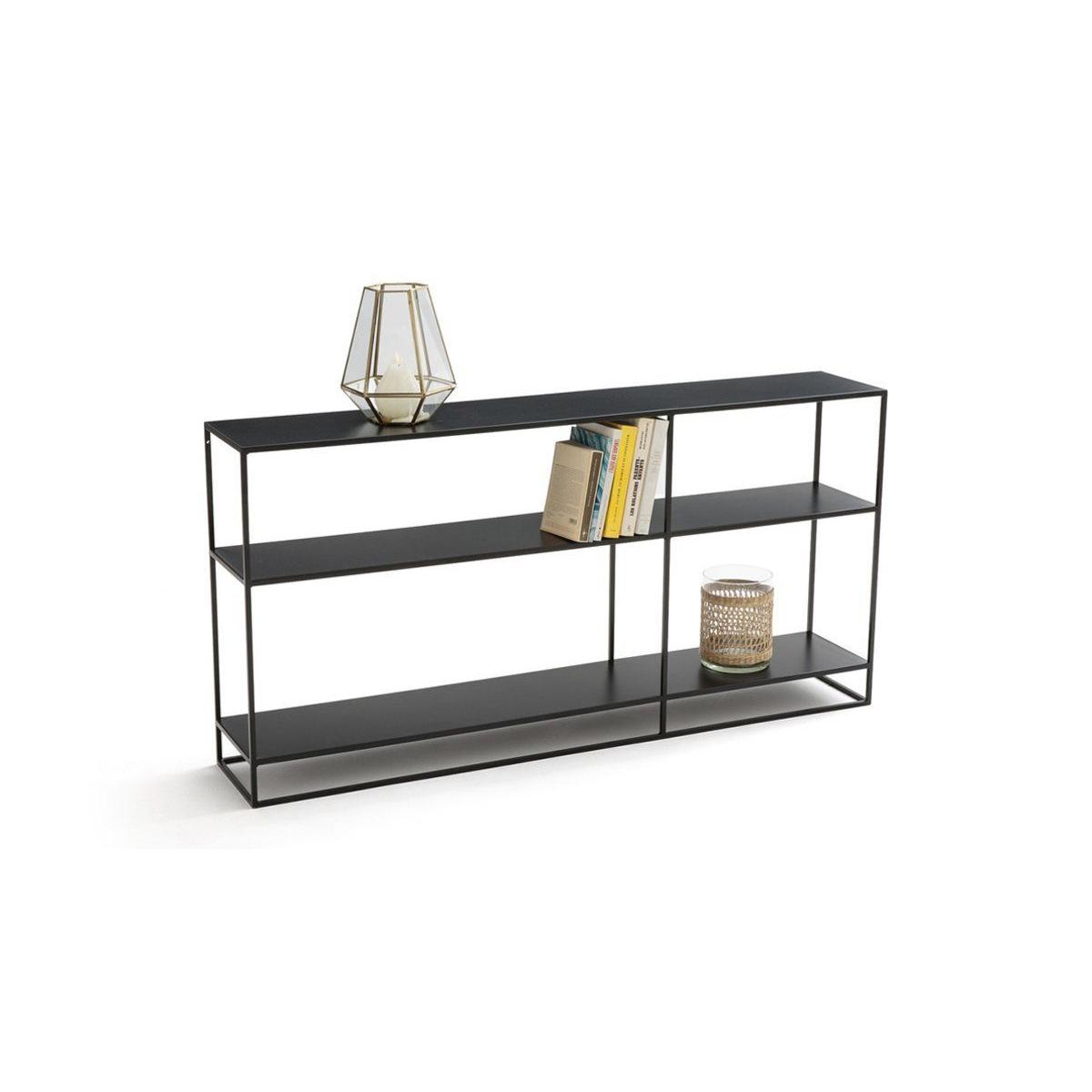Sat Metal Sideboard, 140 cm, Black – image 3