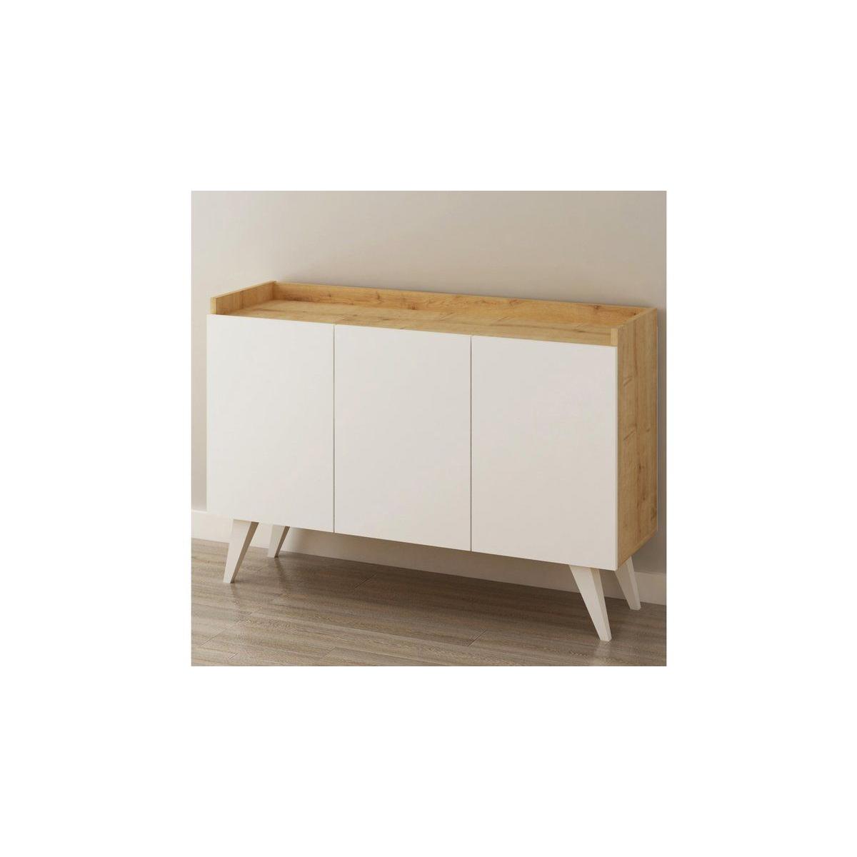 Ariane Sideboard, White & Oak – image 5