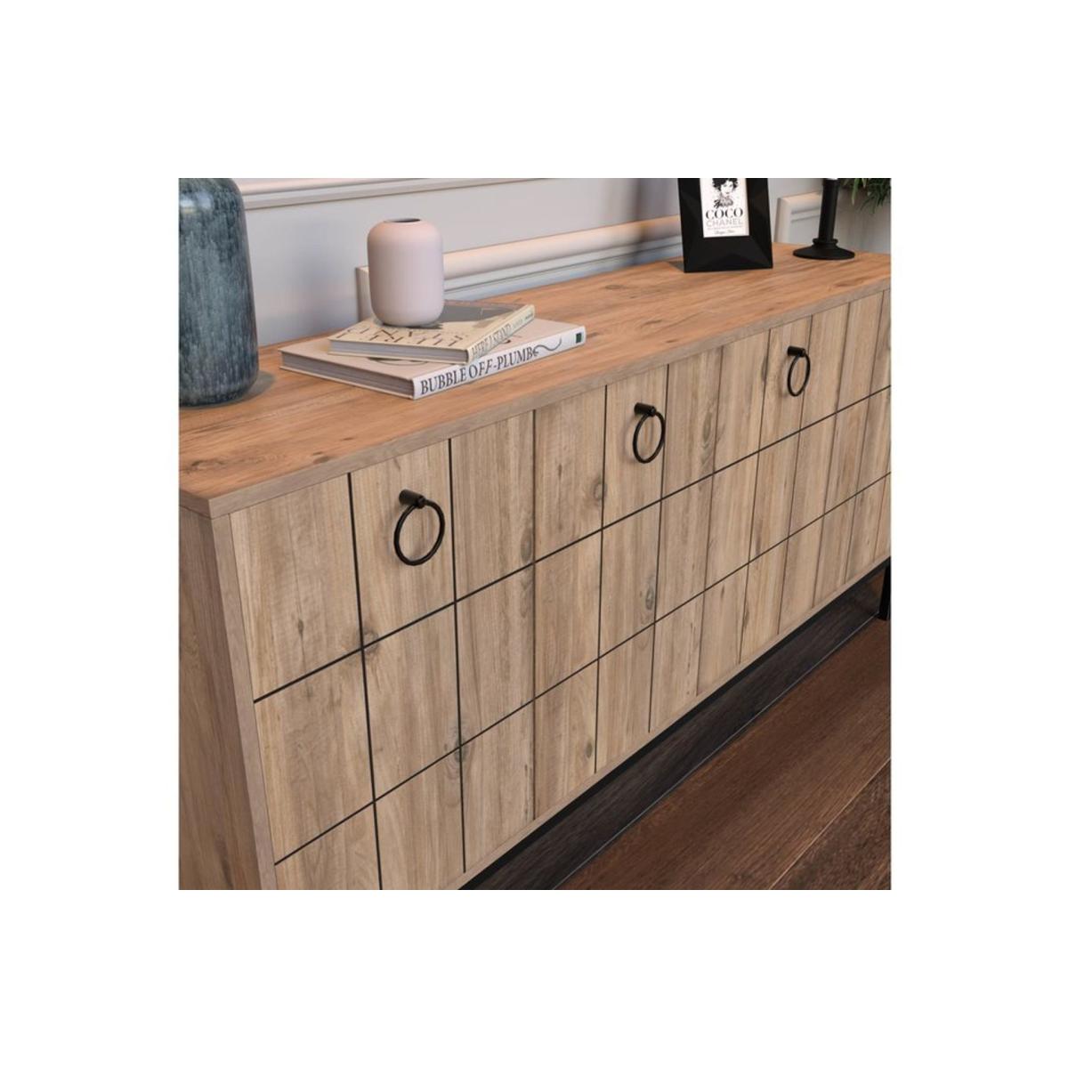Bimossa Pedro Sideboard,160 Cm, Light Wood – image 6