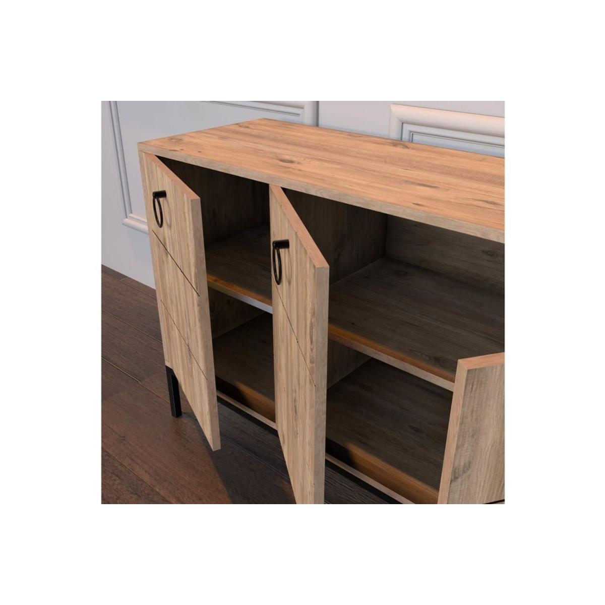 Bimossa Pedro Sideboard,160 Cm, Light Wood – image 7