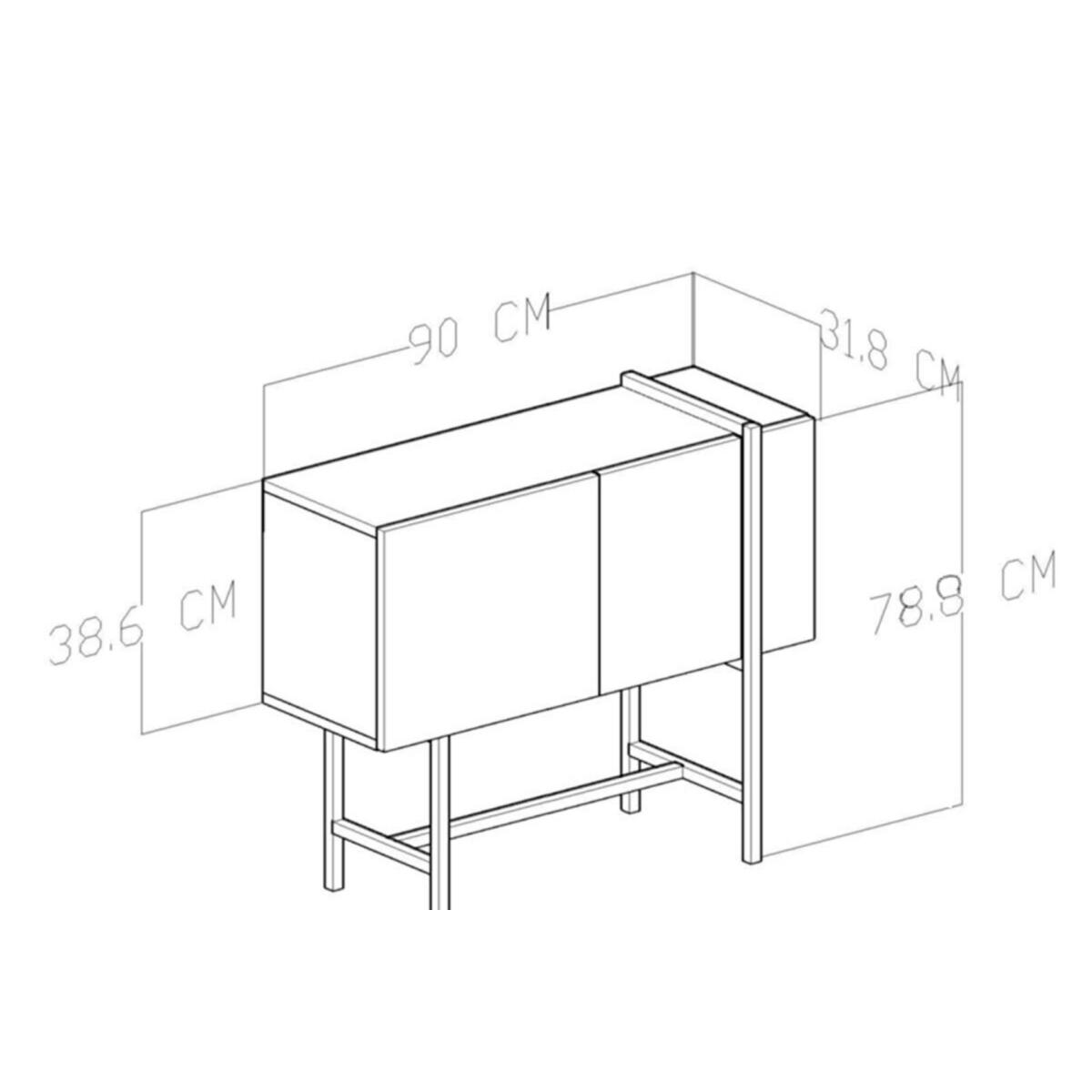 Marle Sideboard, Blue – image 5