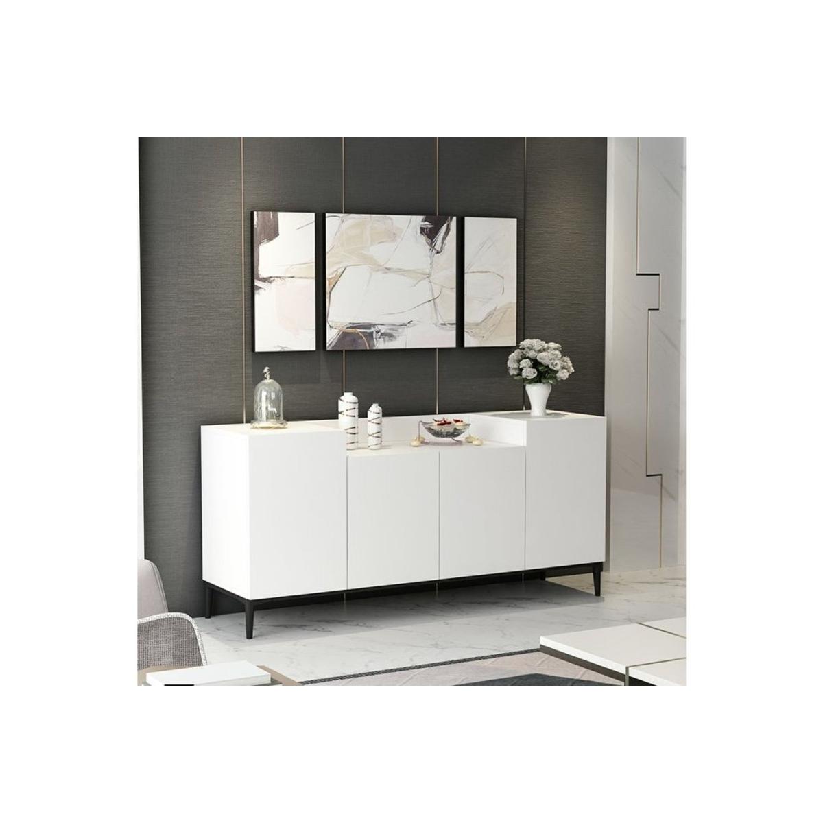 Ellaria Modern Sideboard, White – image 2