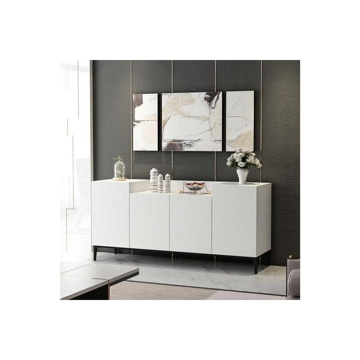 Ellaria Modern Sideboard, White – image 3