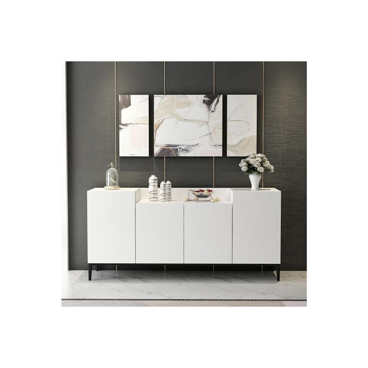 Ellaria Modern Sideboard, White – image 4