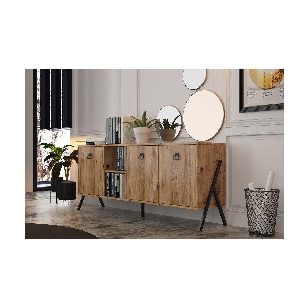 Yanke Sideboard, Light Wood – image 2