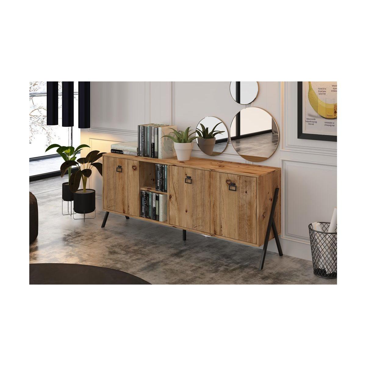 Yanke Sideboard, Light Wood – image 3